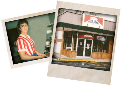 1984 First Papa John's resturant